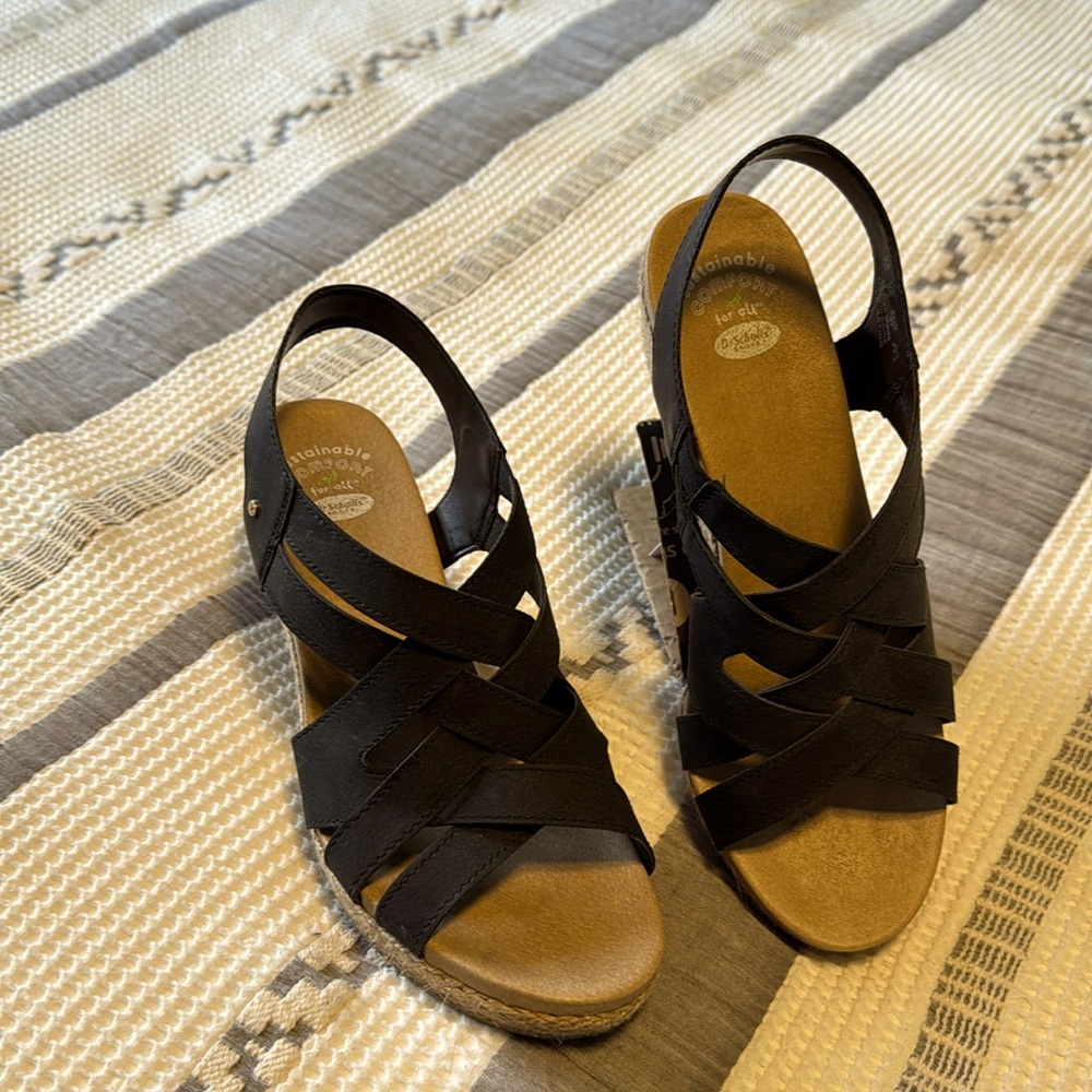 Dr scholls black sandals